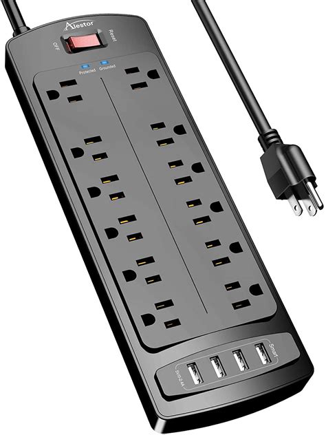 surge protector power strip outlet